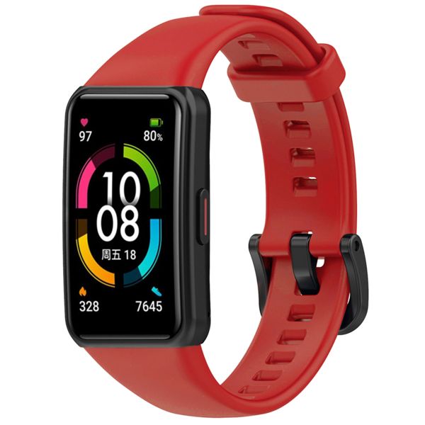 imoshion Bracelet en silicone Huawei Band 6 / Honor Band 6 - Rouge