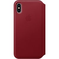 Apple Étui de téléphone Leather Folio iPhone X