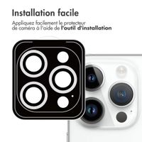 imoshion ﻿Lot de 2 protections d'objectif de caméra Apple iPhone 14 Pro / 14 Pro Max - Argent