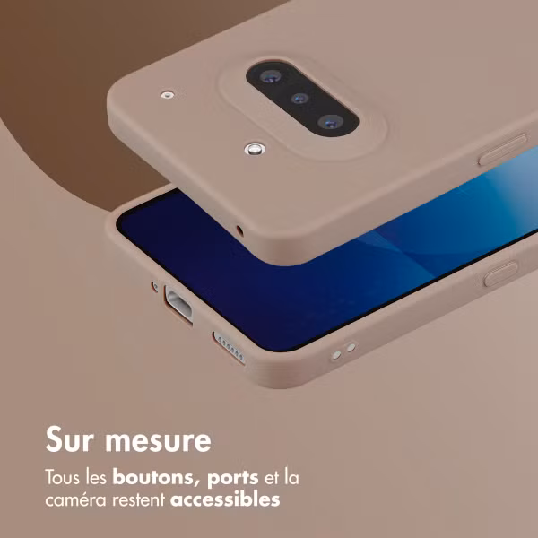 imoshion Coque Couleur Nothing Phone (3a) - Marron