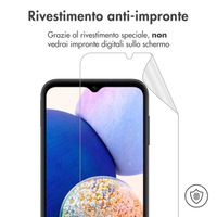 imoshion Protection d'écran Film 3pack Samsung Galaxy A14 (5G/4G)