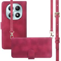 imoshion Etui de télephone portefeuille avec cordon Xiaomi Redmi Note 15 (5G) - Rouge