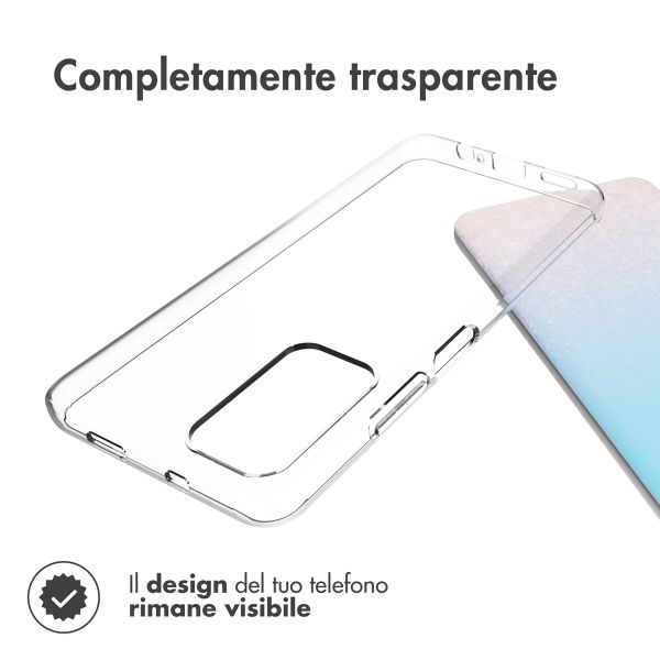 Accezz Coque Clear Xiaomi Redmi Note 11 (4G) / Note 11S (4G) - Transparent