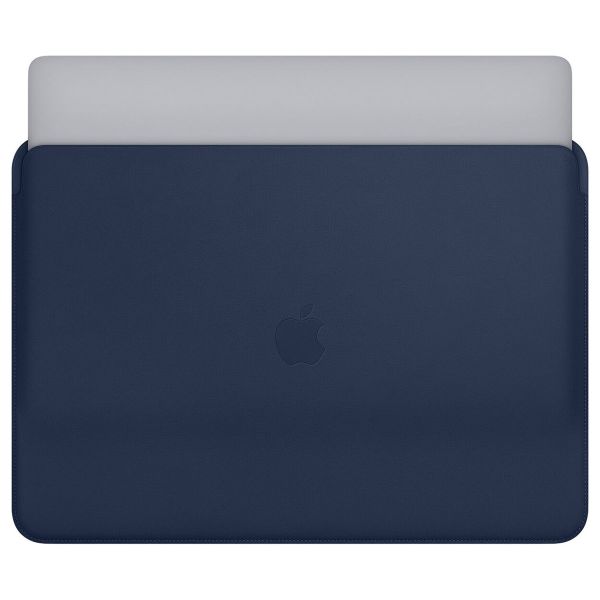 Apple ﻿Housse cuir MacBook 15 pouces - Midnight Blue