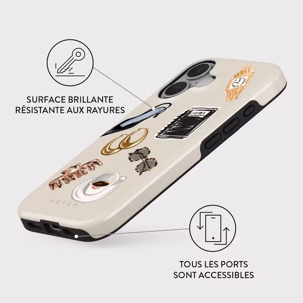 Burga Coque Tough MagSafe Apple iPhone 16 - Boss Babe