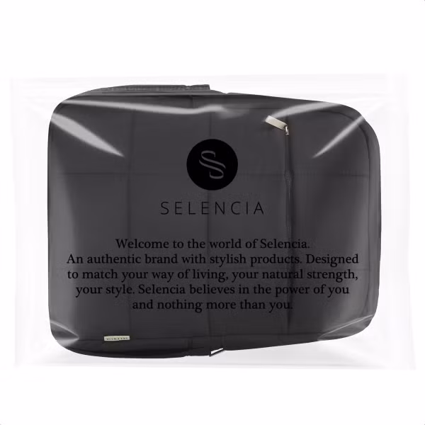 Selencia Sac à dos ordinateur portables Vaya Puffy 16 pouces - Midnight Black