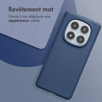 imoshion Coque Couleur Xiaomi Redmi Note 14 Pro (5G) - Bleu foncé