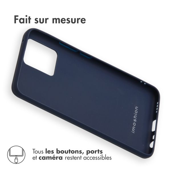 imoshion Coque Couleur Realme 8 (Pro) - Bleu foncé