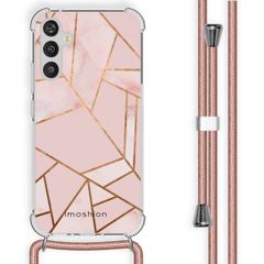 imoshion Coque Design avec cordon Samsung Galaxy A34 (5G) - Pink Graphic