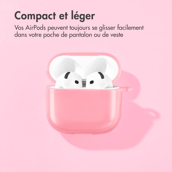 imoshion Coque Néon Apple AirPods 4 - Rose