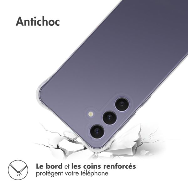 imoshion Coque antichoc Samsung Galaxy S25 Plus - Transparent