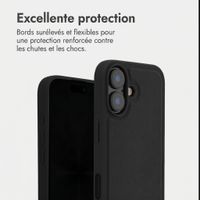 Accezz Coque arrière Edge avec MagSafe Apple iPhone 17 - Noir