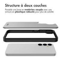 Accezz Coque Givrée Robuste Samsung Galaxy A35 - Noir