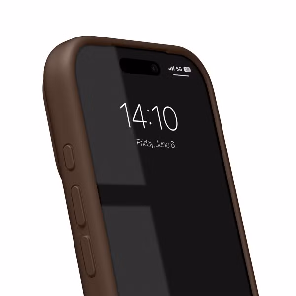 iDeal of Sweden Coque en silicone avec MagSafe Apple iPhone 17 Pro Max - Mocha Mousse