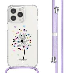 imoshion Coque Design avec cordon Apple iPhone 15 Pro Max - Sandstone Dandelion
