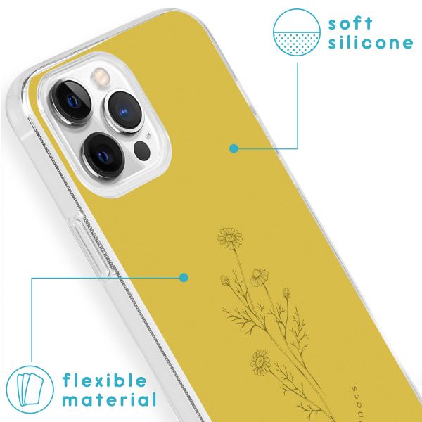 imoshion Coque Design iPhone 13 Pro - Floral Lime