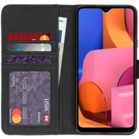 imoshion Étui de télephone portefeuille de luxe Samsung Galaxy A20s - Noir