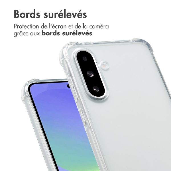 imoshion Coque avec dragonne + bracelet Samsung Galaxy A56 - Perles Cœurs