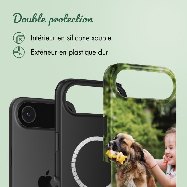 Concevez votre propre coque Tough avec MagSafe Apple iPhone Air - Blanc