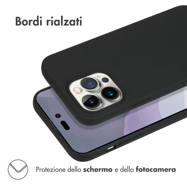 imoshion Coque Couleur Apple iPhone 14 Pro Max - Noir