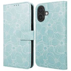 imoshion Étui de télephone portefeuille Design Apple iPhone 16 - Botanica