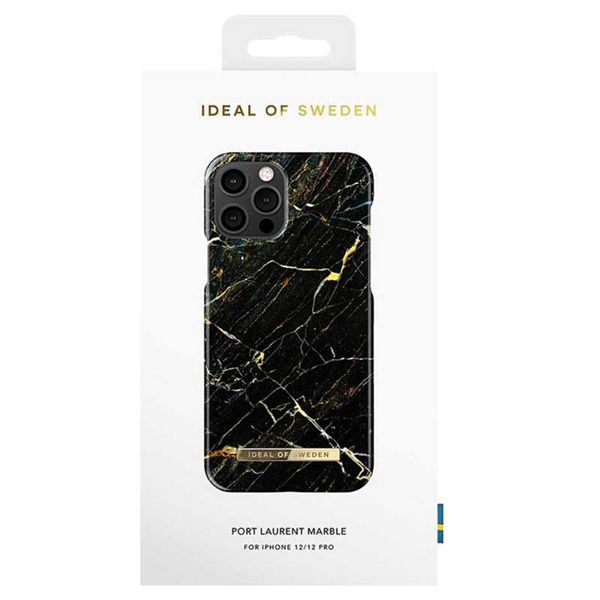 iDeal of Sweden Coque Fashion Apple iPhone 12 (Pro) - Port Laurent Marble