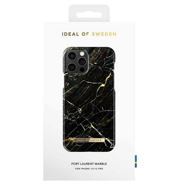 iDeal of Sweden Coque Fashion iPhone 12 (Pro) - Port Laurent Marble