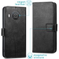 imoshion Étui de télephone portefeuille Nokia X10 / X20 - Noir