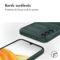 imoshion Coque arrière EasyGrip Samsung Galaxy A34 (5G) - Vert foncé