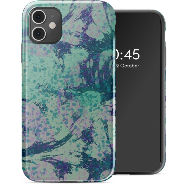 Selencia Coque arrière Vivid Tough iPhone 11 - Fresh Paint Green