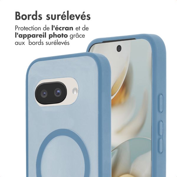 imoshion Coque Color Guard avec MagSafe Google Pixel 9A - Bleu clair