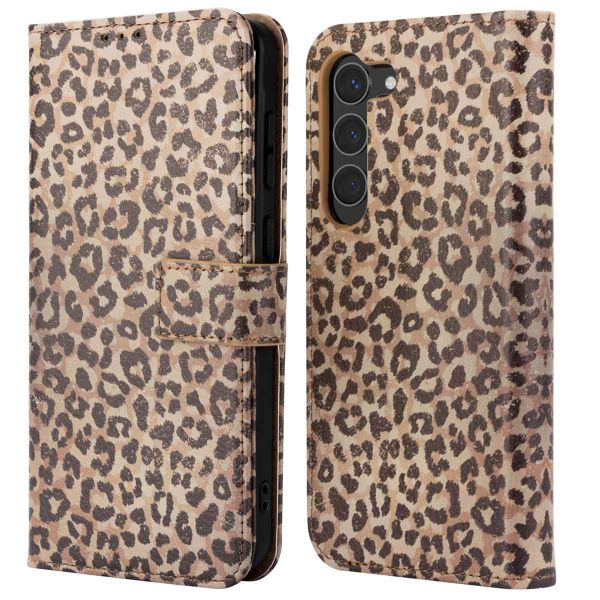 imoshion Étui de téléphone portefeuille Design Samsung Galaxy S23 - Leopard Mood