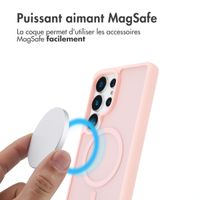 imoshion Coque Color Guard avec MagSafe Samsung Galaxy S25 Ultra - Rose clair