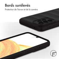 imoshion Coque arrière EasyGrip Samsung Galaxy A33 - Noir