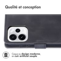 imoshion Etui de télephone portefeuille avec cordon Oppo Reno 15F - Noir