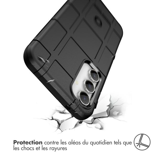 imoshion Coque Arrière Rugged Shield Samsung Galaxy S23 FE - Noir