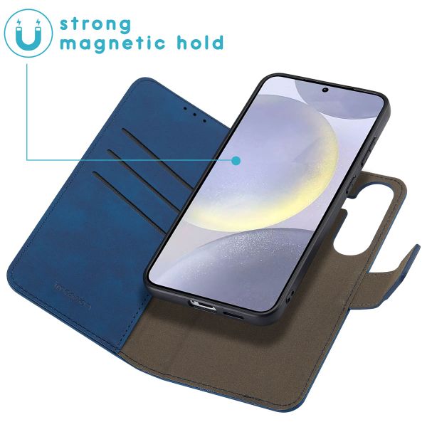 imoshion Etui de télephone luxe 2-en-1 amovible Samsung Galaxy S25 Plus - Bleu