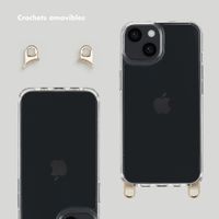 Selencia Coque arrière avec crochets amovibles Apple iPhone 13 - Transparent