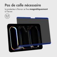 Accezz Protecteur d’écran de confidentialité magnétique Apple iPad Pro 11 (2025) M5 / (2024) M4