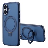 Accezz Coque Ring Stand avec MagSafe Apple iPhone 17 - Bleu