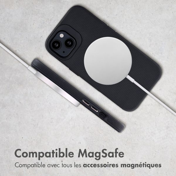 Accezz Coque Tough avec MagSafe Apple iPhone 14 - Noir