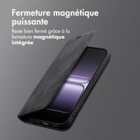 imoshion Étui de téléphone portefeuille Slim OnePlus Nord 5 - Noir