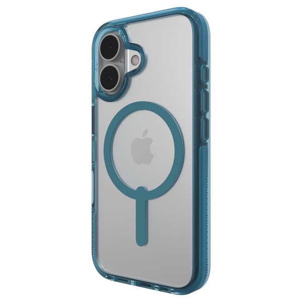 ZAGG Coque Santa Cruz Snap avec MagSafe iPhone 16 - Bleu