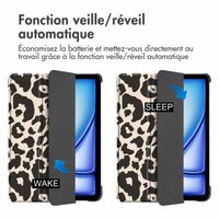 imoshion Coque tablette Design Trifold Apple iPad Air 13 pouces (2025) M3 / (2024) M2 - Leopard