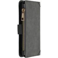 Porte-monnaie de luxe iPhone 12 (Pro) - Gris