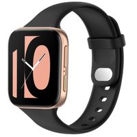 imoshion Bracelet sport en silicone Oppo Watch 41 mm - Noir