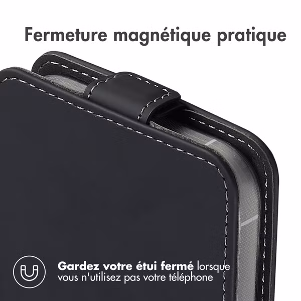 Accezz Étui à rabat Apple iPhone 14 - Noir