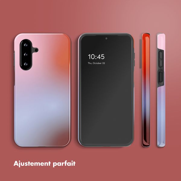 Selencia Coque arrière Vivid Samsung Galaxy A17 - Gradient Soft Blush