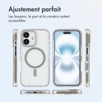 imoshion Coque Combat MagSafe Apple iPhone 16 - Gris