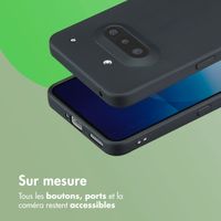imoshion Coque Couleur Nothing Phone (3a) - Noir